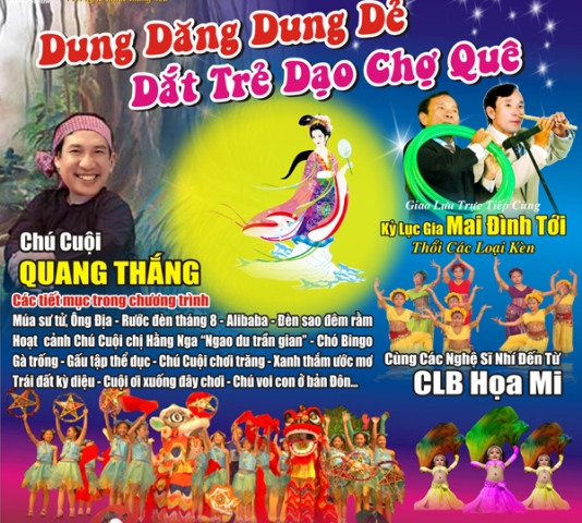 Nhiều chương trình nghệ thuật đặc sắc Trung thu 2013